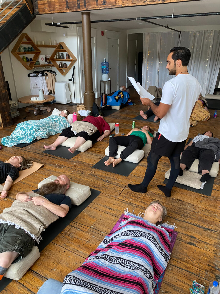Breathwork at Sixth House Studio