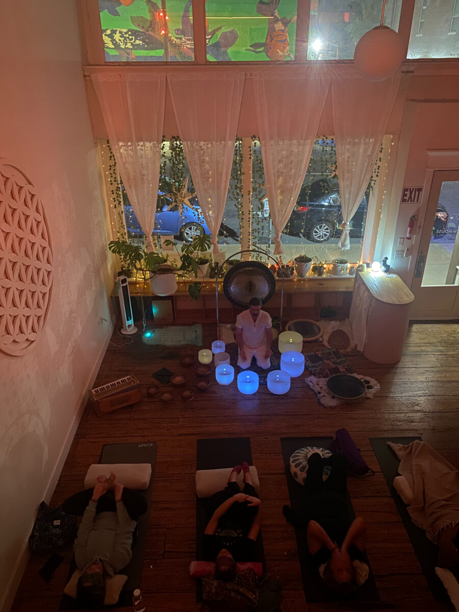 Soundbath at Sixth House Studio