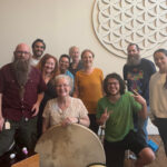 Drum Circle at Sixth house Studio